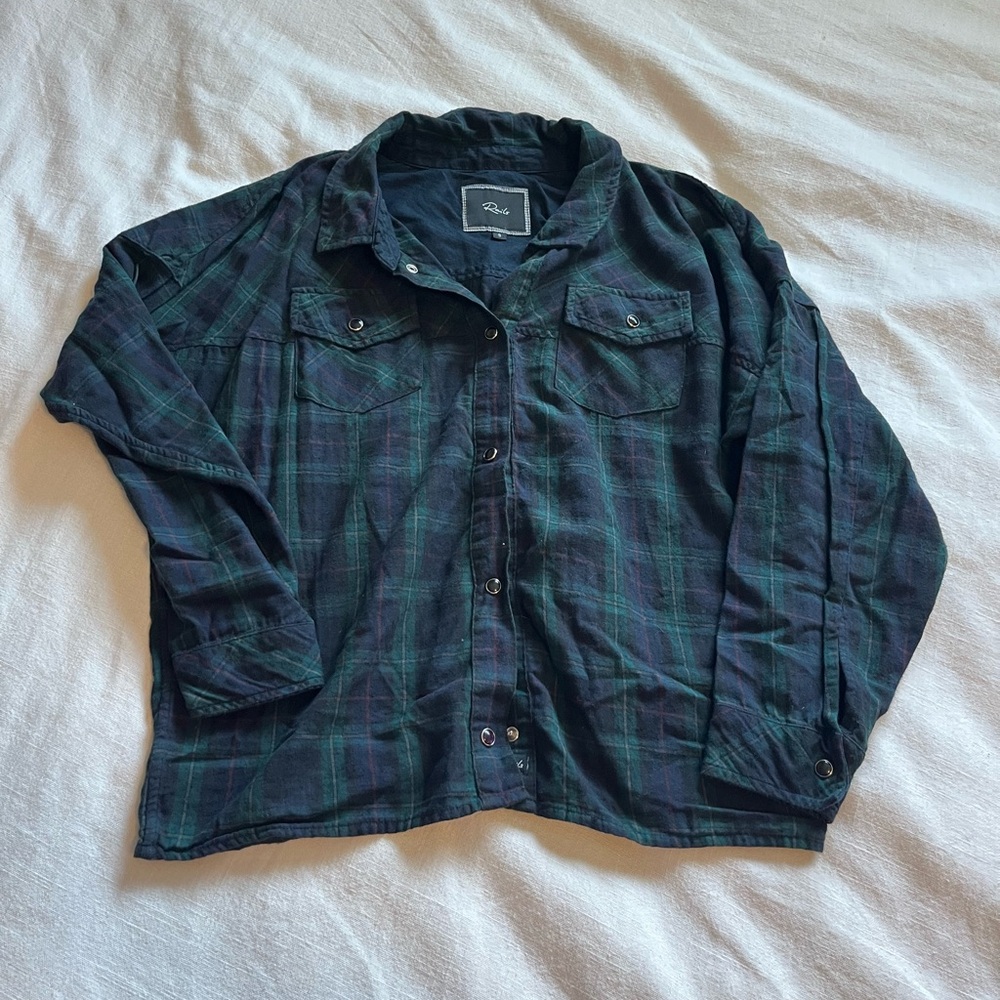 Rails Plaid Button-Up